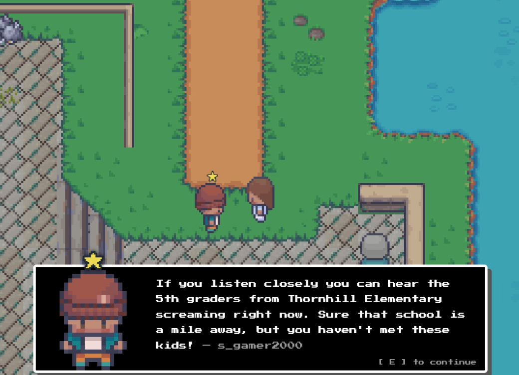 Demo video: dialogue in the park